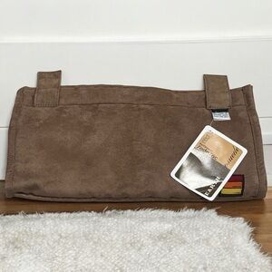 NEW Lovesac Sodasac Brown Earth Microsuede